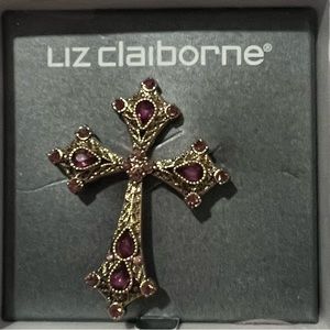 Liz Claiborne Lapel Pin Beautiful! NWOT $35 OBO